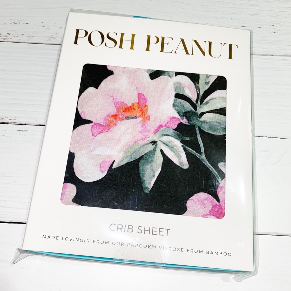 Posh Peanut Tenni Crib Sheet